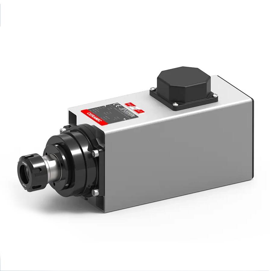 Электрошпиндель 3,3 кВт TEKNOMOTOR C5160-A-DBS-P-ER32-HY-RH