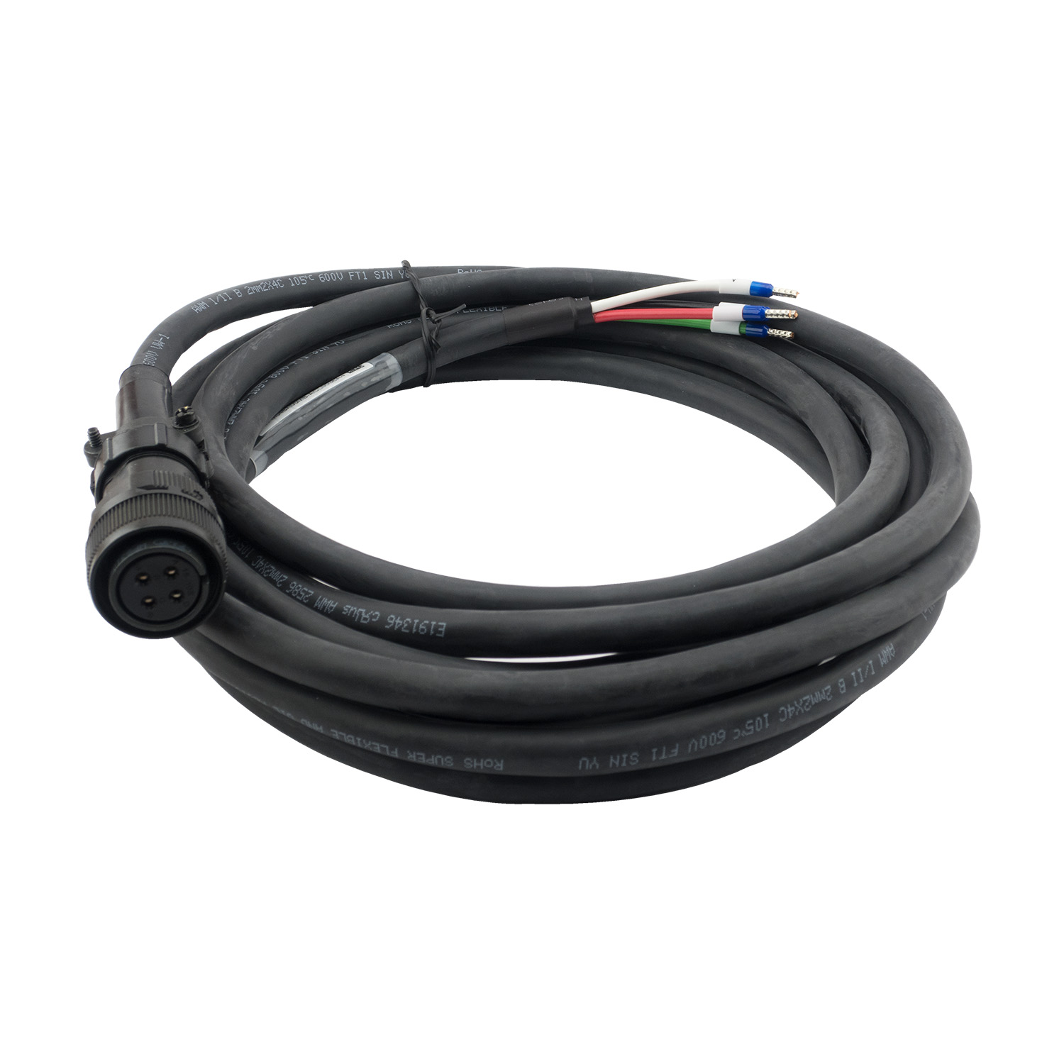 Силовой кабель серводвигателя HIWIN HVPM04BA05MB