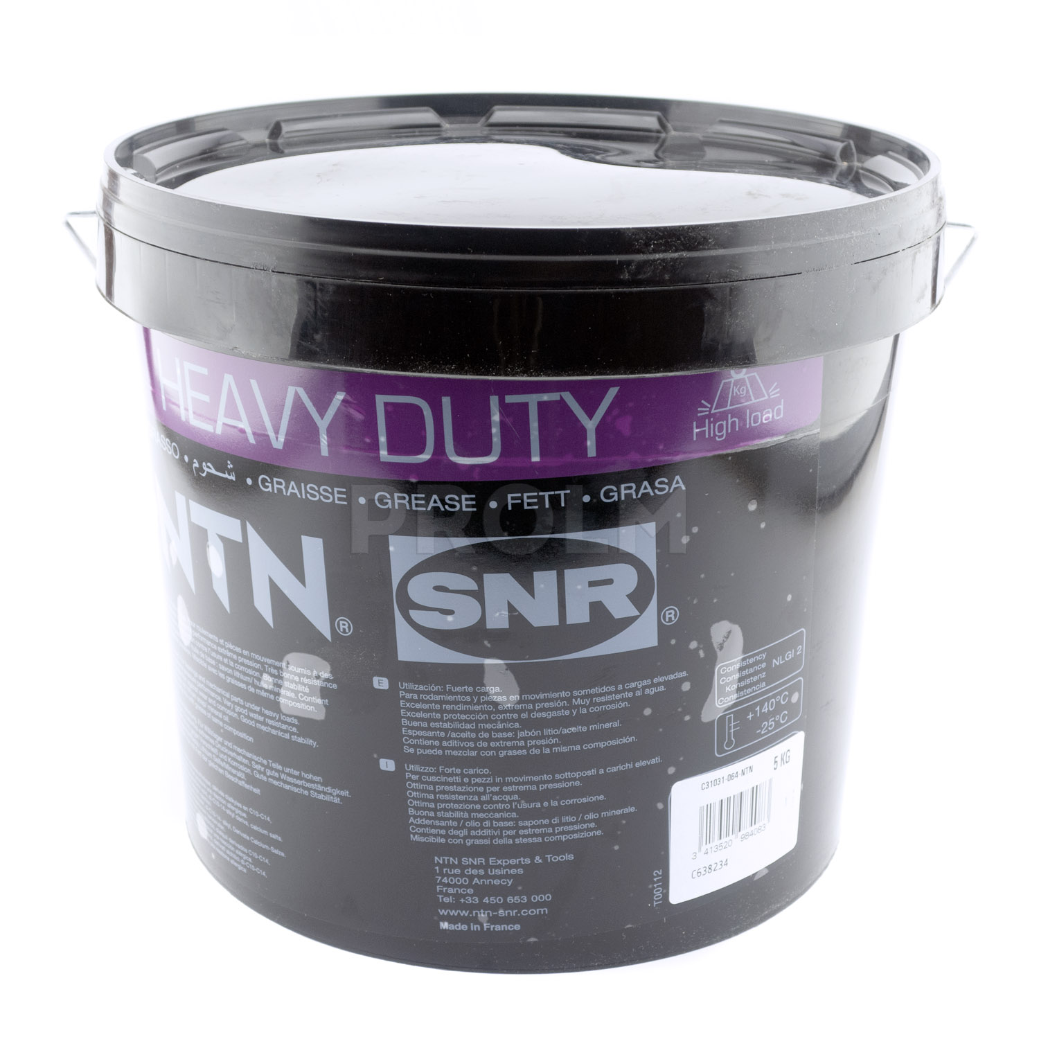 Пластичная смазка SNR LUB HEAVY DUTY GREASE / S5kg