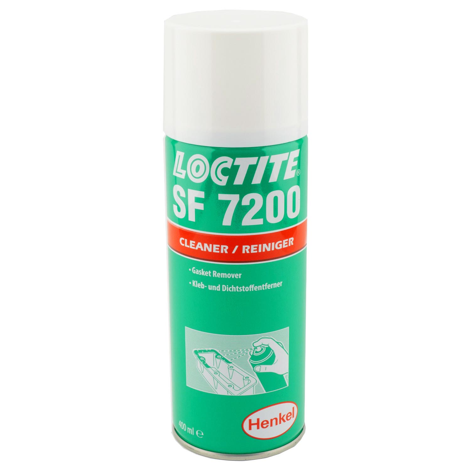 Аэрозольный удалитель клея, герметика, нагара Loctite SF 7200 (400 мл)