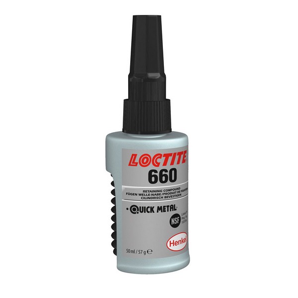 Вал-втулочный фиксатор высокой прочности (гель) Loctite 660, 50 мл (гель)