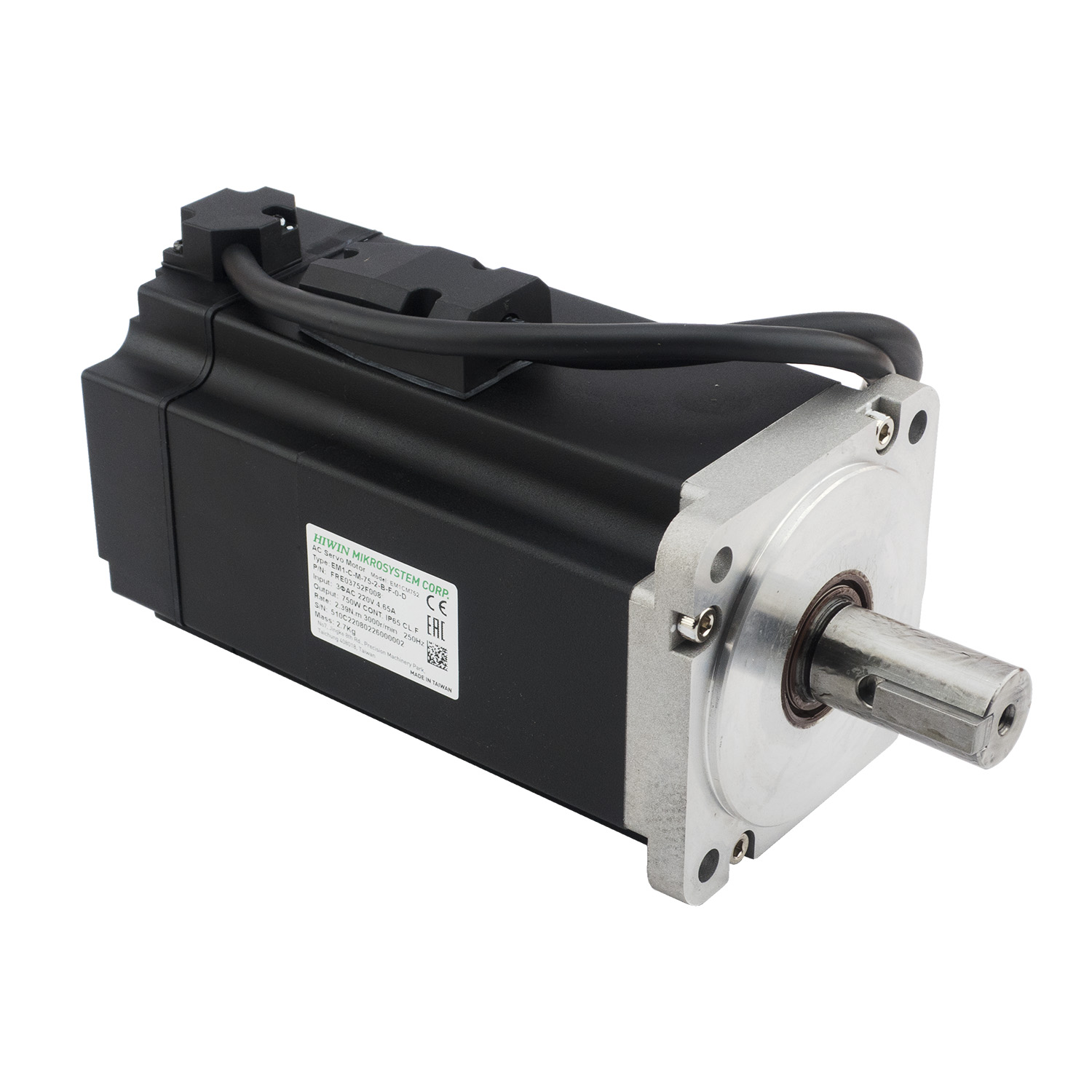Серводвигатель HIWIN EM1-C-M-75-2-B-F-0-D
