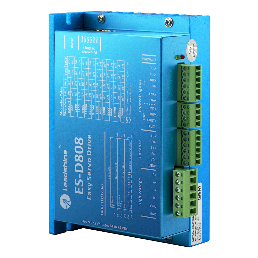 Драйвер шагового двигателя с обратной связью Leadshine ES-D808