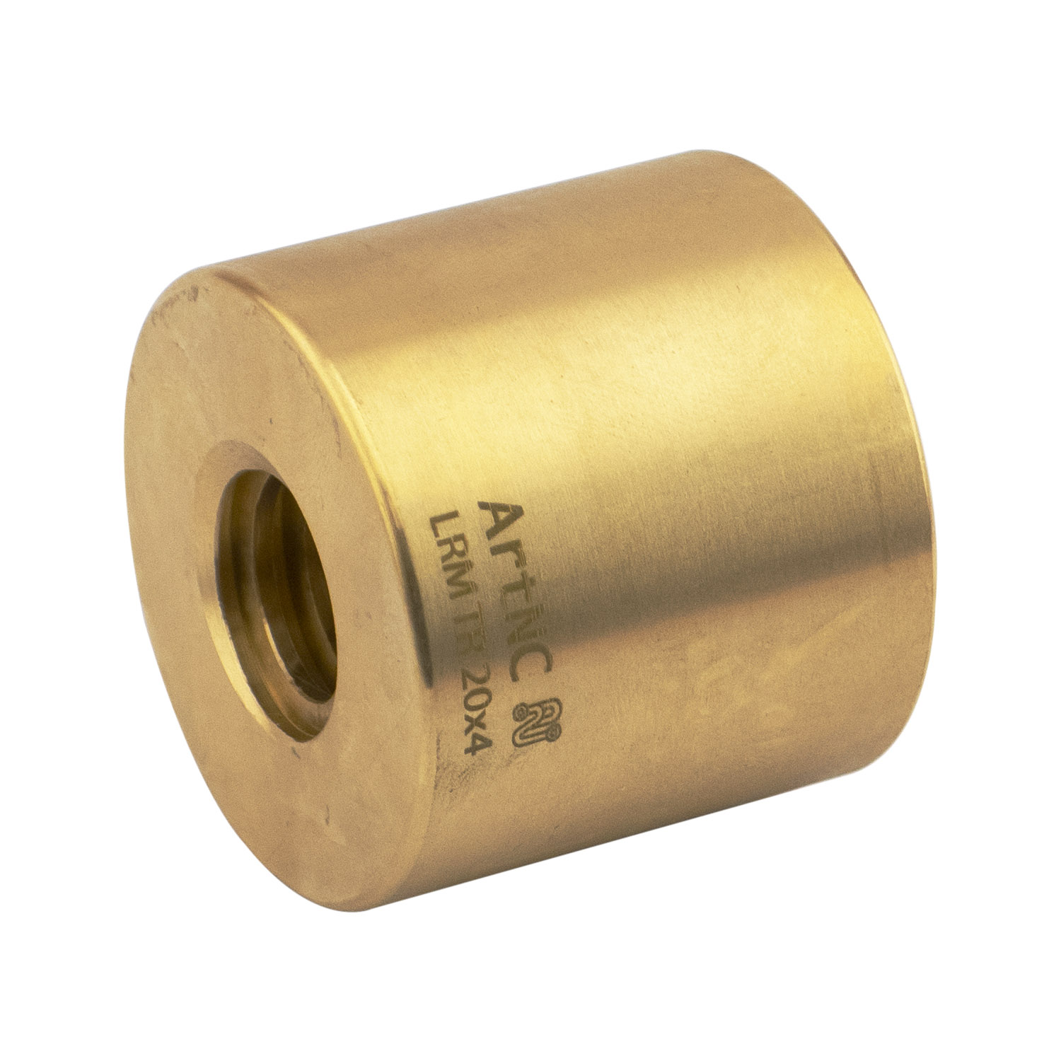 Гайка бронзовая круглая LRM TR 20x4