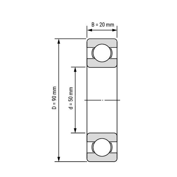 Timken_6210C3 (6210-C3)_drawing