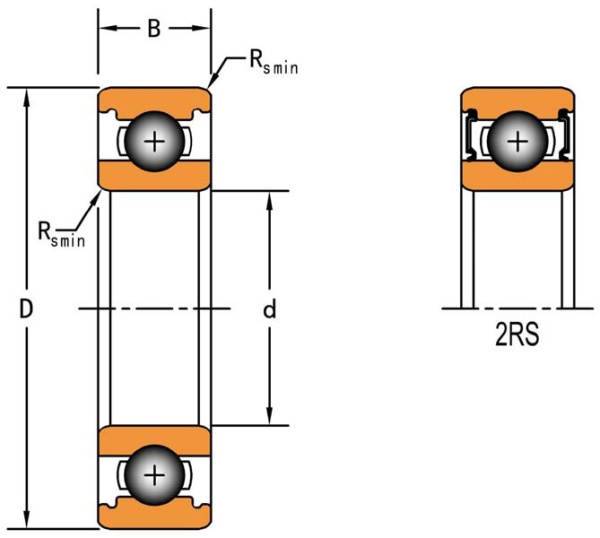 Timken_63003_2RS_drawing